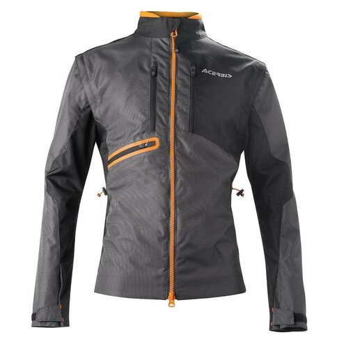 Acerbis Jacke Enduro One Schwarz Orange