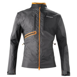 Acerbis Jacke Enduro One Schwarz Orange L