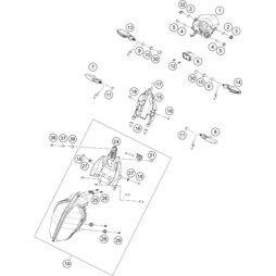 Buchse Scheinwerferanbindung