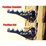 ZAP E-Peg Fußraste KTM SX SX-F EXC EXC-F Freeride HusqvanaTC FC TE FE Low Boy Orange