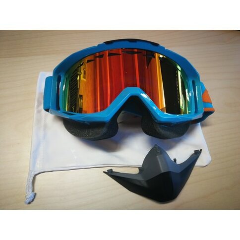 Scott Brille Tyrant Snowcross Blau Multicolour Chrome ACS