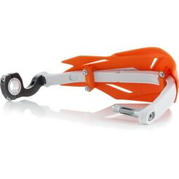 Acerbis Handschutz X-Factory Orange Weiß inkl. Anbaukit