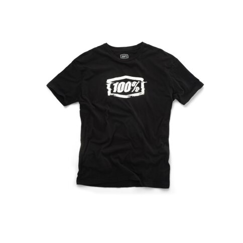 100% T-Shirt Transmission Schwarz S