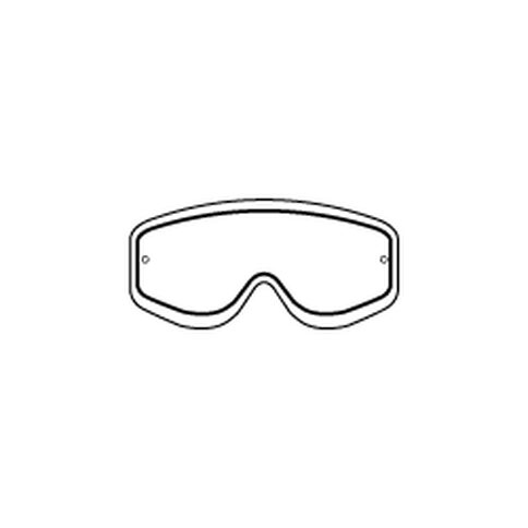 Racing Goggles Double Lens Clear