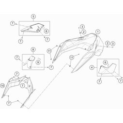 Metamoll f. Seitenverkleidung