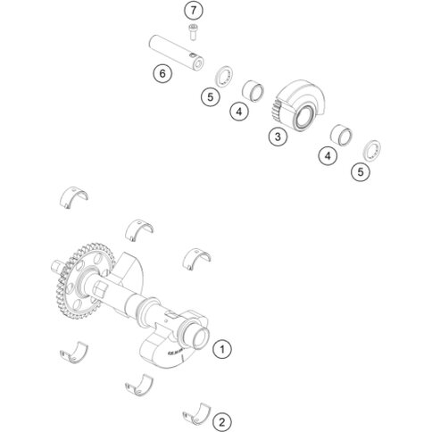 Anlaufscheibe 15.5/22.5/2