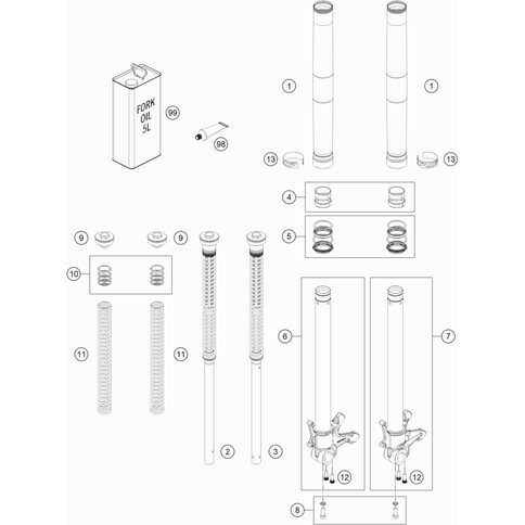 Cartridge kpl.