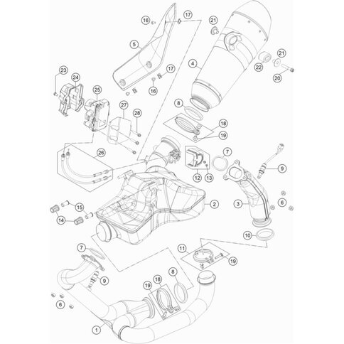 Stellmotor Auspuffklappe