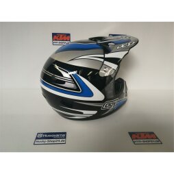 AGV RC-5 Schwarz Silber Blau XS (53/54)