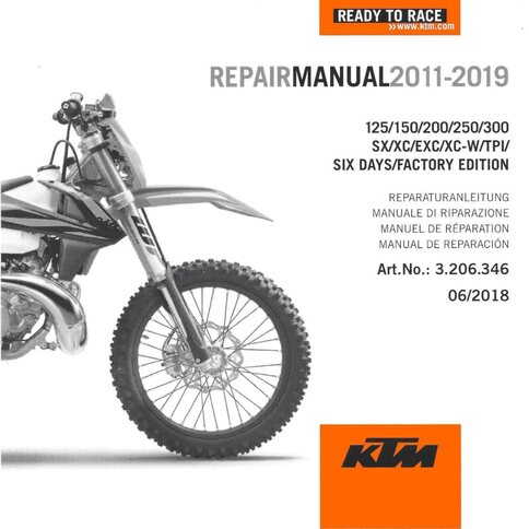 RA 125-300 SX-EXC 2011-2019