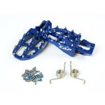 ZAP E-Peg Fußraste für Husqvarna TC FC TE FE KTM SX SX-F EXC EXC-F GasGas EC MC Blau