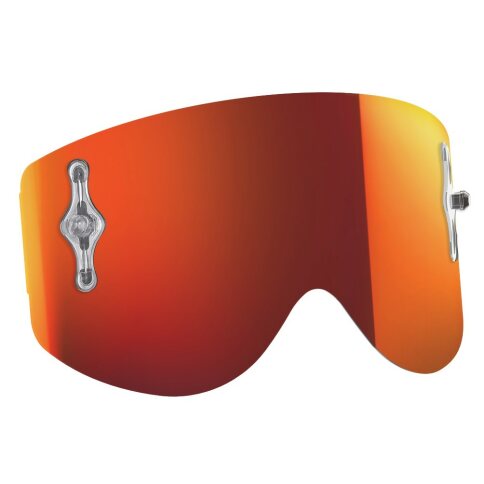 Scott Recoil XI 80s Verspiegelt Orange Chrome Works Ersatzscheibe