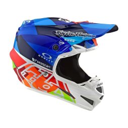 Troy Lee Designs SE4 Helm Jet Composite navy/orange