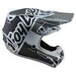 Troy Lee Designs Helm SE4 Polyacrylite MIPS Factory - Silber XL