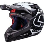 Leatt Helm GPX 5.5 Composite V15 Helm Schwarz Weiss