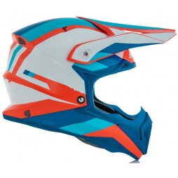 Acerbis Helm Impact 3.0 Orange Blau Weiß