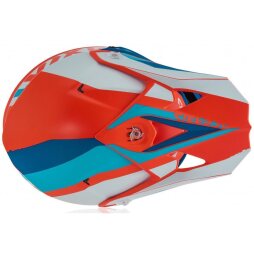 Acerbis Helm Impact 3.0 Orange Blau Weiß