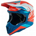 Acerbis Helm Impact 3.0 Orange Blau Weiß