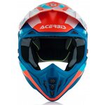 Acerbis Helm Impact 3.0 Orange Blau Weiß