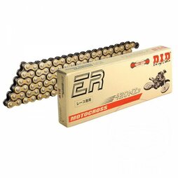 DID Kette 420 NZ3 122 Glieder Gold