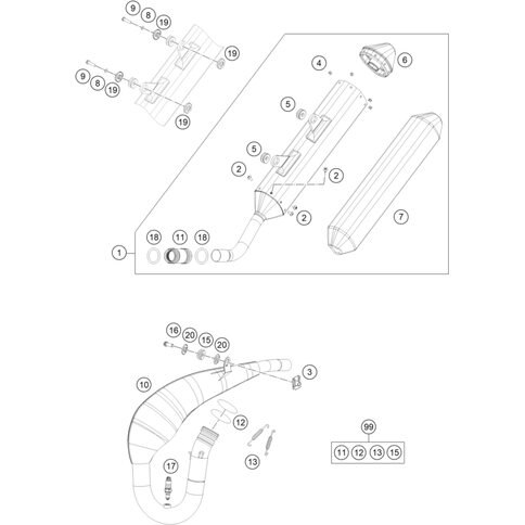 Enddämpfer EXC