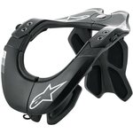 Alpinestars Nackenprotekto BNS Tech-2 Neck Brace Schwarz Grau XS/M