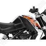 R&G Eazi-Grip EVO Tank Traction Pads Schwarz KTM Duke 125 / 200 / 390 2013-