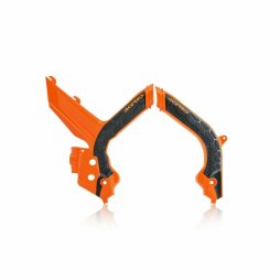 Acerbis Rahmenschutz X-Grip KTM SX/SXF Orange/Schwarz