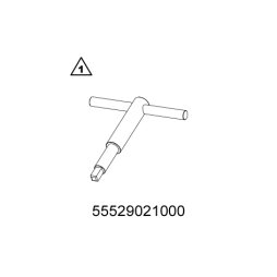 4-Kant-Schlüssel SW5 mm