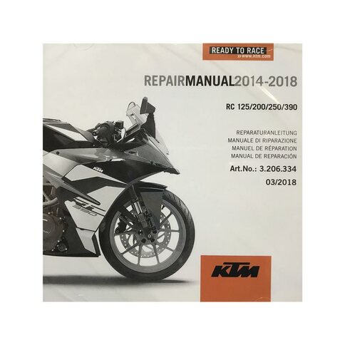 RA RC 125,200,250,390 2014-2018