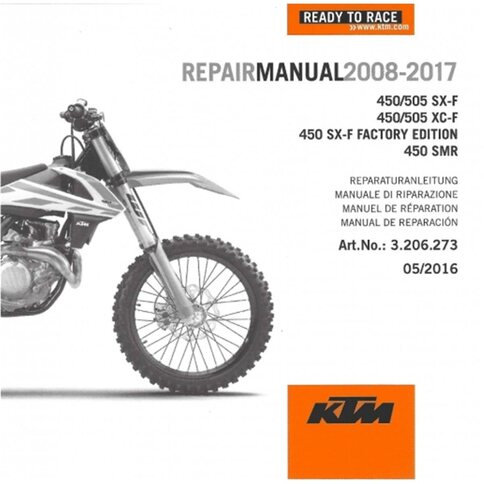 RA 450/505 SX-F/XC-F/SMR 2008-2017