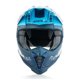 Acerbis Helm Impact X-Racer VTR Blau Weiß