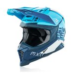 Acerbis Helm Impact X-Racer VTR Blau Weiß