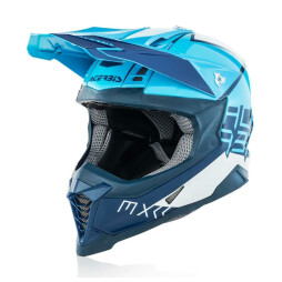 Acerbis Helm Impact X-Racer VTR Blau Weiß L (59/60)