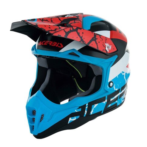 Acerbis Helm Impact 3.0 Schwarz/Blau XL (61/62)