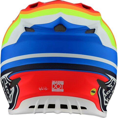 Troy Lee Designs Helm SE4 Composite Mirage Blue/Red M
