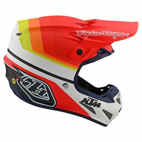 Troy Lee Designs Helm SE4 Composite KTM Mirage White/Red M