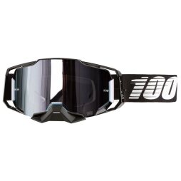 100% Brille Armega Extra Schwarz Verspiegelt