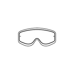 Racing Goggles Double Lens Clear