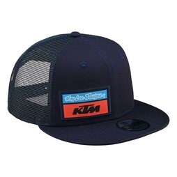 Troy Lee Designs Stock Snapback Navy Blau