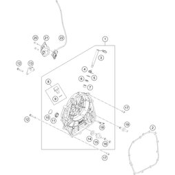 Abdeckung Quick-Shift Sensor