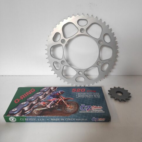 Kettenkit EXC SX O-Ring 12 48 Aluminium