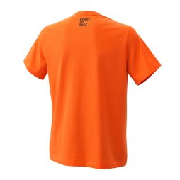 PURE RACING TEE ORANGE XXS