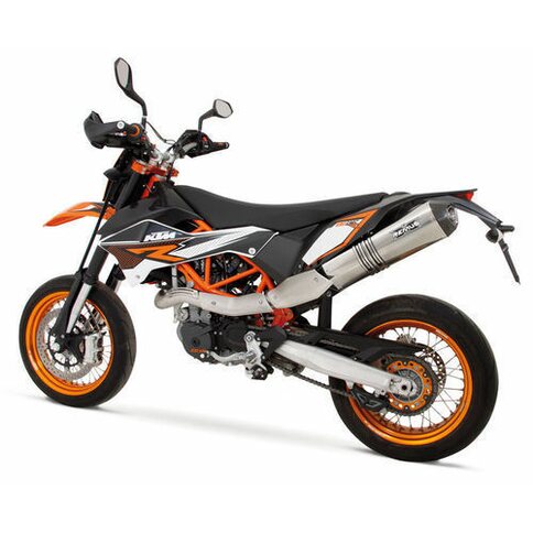 REMUS Komplettanlage HEXACONE Edelstahl KTM 690 SMC R & Enduro R 2008-14