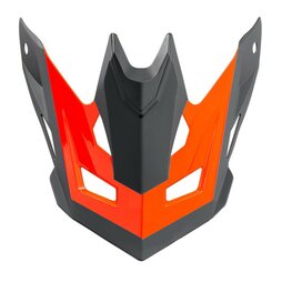 DYNAMIC-FX HELMET SHIELD ORANGE/BLACK OS