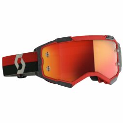 Scott Brille Fury Rot/Schwarz - Orange Chrome Works