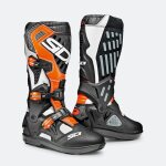 Sidi Stiefel Atojo SRS Neonorange Schwarz Weiß 45