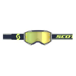 Scott Brille Fury Blau Grau - Yellow Crome Works