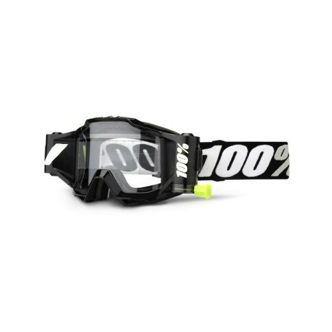 100% Brille Accuri Foreacast Kids Schwarz - Klar