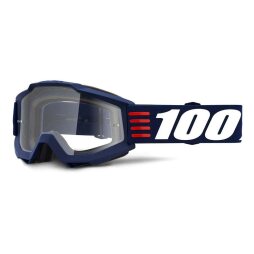 100% Brille Accuri Art Deco Blau - Klar